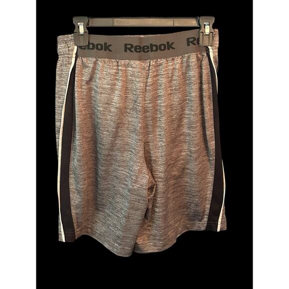 Reebok Mens Athletic Shorts Small Gray Gym Workout Running Drawstring Pockets - Picture 4 of 5